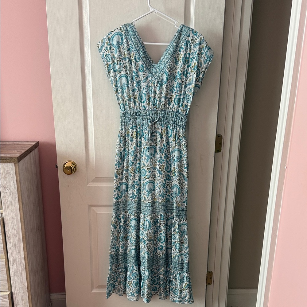Floral Print Maxi Dress